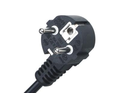 China Home Appliance Qiaopu D03 16A/250V European VDE Certificate Waterproof AC Power Cord for sale