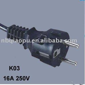 China Home Appliance Korea Power Cord Plug for sale