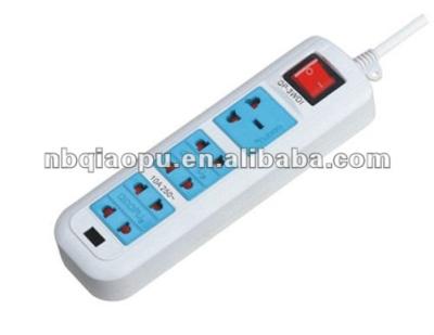 China Residential/General Purpose Power Outlet with USB/Electrical Power Outlet with Fault LED Indicator Spike and Ground Lightning Protection for sale