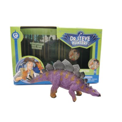 China Museum-Quality Dinosaur Action Figure Toys Hot Selling Dinosaur Stegosaurus Collectible Toy for sale