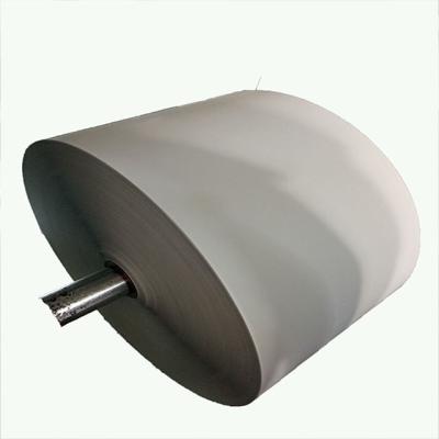 China Manufacturer price width 790mm 55gsm black image Thermal paper jumbo roll for sale