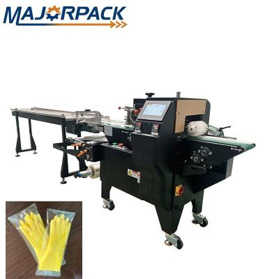 China machinery & Material Majopack Competitive Price Stable Running Glove Flow Pack Machine With CE for sale