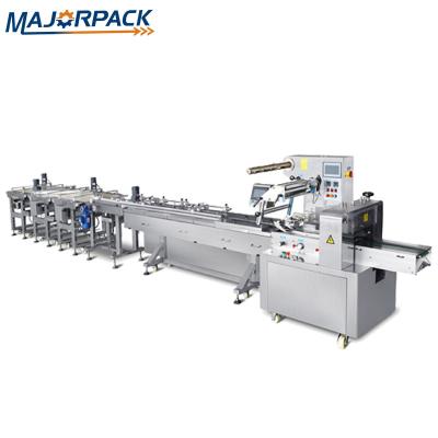 China Food Majorpack Professional Customization Feeding Packaging Line Biscuit Packaging Equipment Automatic Food Packaging Machine Line for sale