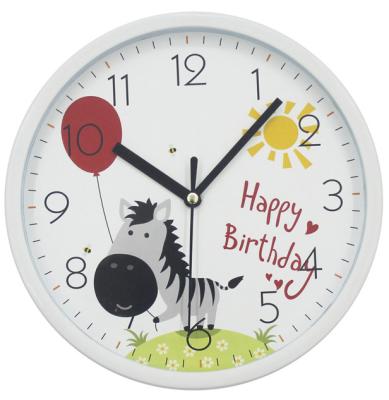 China BRIEF fashion promotion 8 inch cartoon wall clock for home decor wholesale for sale