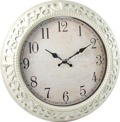 China Cheap Plastic Wall Clock Home Decor Vintage Classic Style Stylish for sale