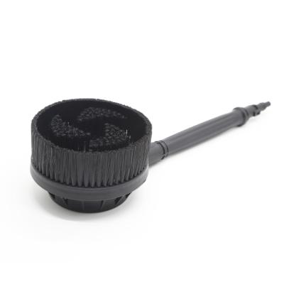 China 2021 Wholesale High Quality Plastic Round Microfiber Brush Car Cleaning Brush Tool for sale