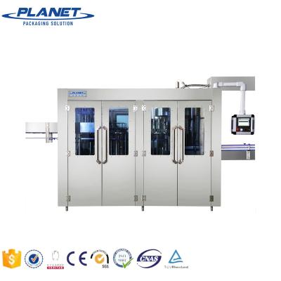 China FOOD PLANET MACHINE Complete Fully Automatic 3 in 1 Plastic Bottle Pure Mineral Water Production Line / Water Filling Machine for sale