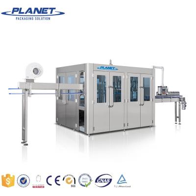 China PLANET PLANET MACHINE plant water bottling line automatic liquid food and capping bottle water filling machine production machine for sale