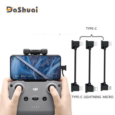 China DJI MAVIC AIR2S data cable handle mobile phone tablet transmission cable remote control accessories AIR2-D for sale