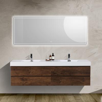 China 84 Inch Single Storage Bathroom Basin High Quality Moisture Proof Cabinet for sale