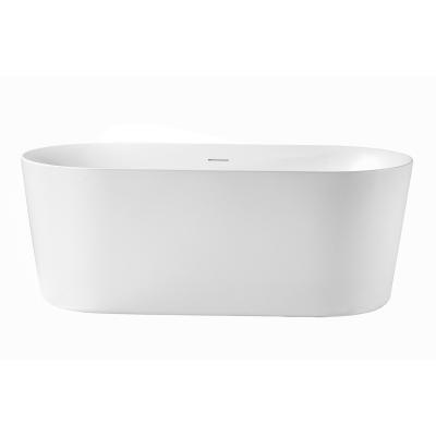 China Aifol Modern Luxury Chinese Freestanding 1500mm Dutch Pedestal Round Bathtub Stand Teen Acrylic Bathtub for sale