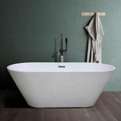 China Aifol Free Standing High Quality Acrylic Oval Chinese Freestanding Bathroom Tubs Bathtub With Panel for sale