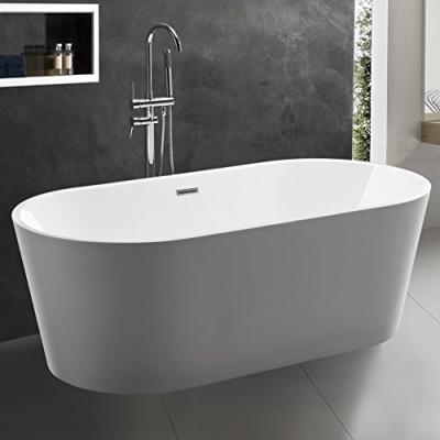 China Mini Clean Cheap Fiberglass Stone Resin Acrylic Baby Tub 1700mm Deep Soaking Bathtub Free Sale In Ghana for sale