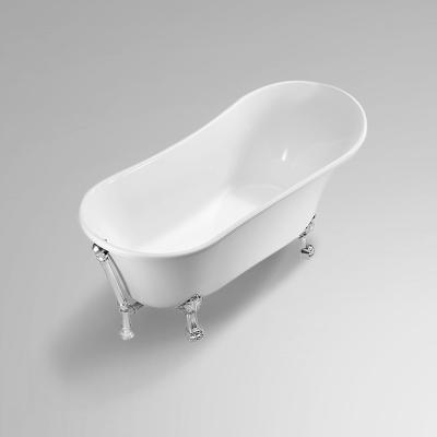 China European Acrylic Small Claw Foot Tubs Baby Size Corner Clawfoot Bathtub Freestanding Tubs For Child for sale