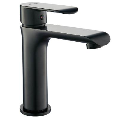 China Aifol Contemporary Luxury Black Modern Metered Taps Faucets For Bathroom for sale