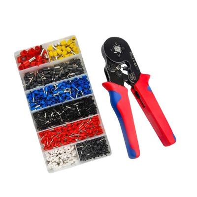 China Cutting Hot selling European terminal block pliers set 1200pcs crimping pliers for sale