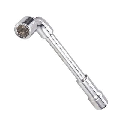 China Chrome vanadium steel Hot Sale L Shaped Angled Open Hex Socket Wrench, Double-Head Elbow Hex Wrench for sale