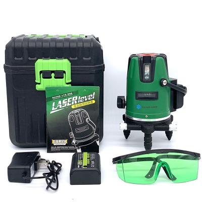 China portable tile laser levels 8/12/16 lines cross green beam rotating laser spirit level 25X22X17 cm for sale