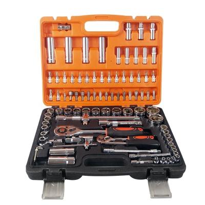 China Car Repairing Torque wrench set socket wrench set 94 in 1 Car Repair Kit for Car Repairing for sale