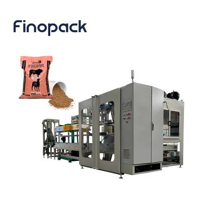 China 50 Kg Bag Packing Machine Cattle Food Feed Packing Machine Feed Bag Packing Machine for sale