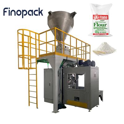 China Cheap Price 25kg Food Flour Bagging Machine Flour Flour Packing Machine 10kg Flour Packing Machinery for sale