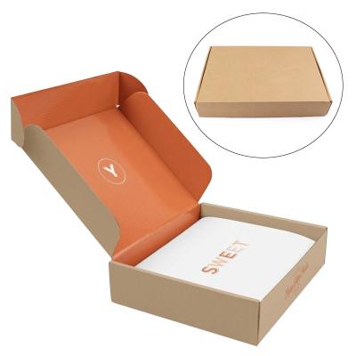 China Recycled Materials Wholesale Custom Design Corrugated Cardboard Gift Box Cardboard Mailer Packaging Paper Box for sale