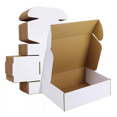 China Free Materials Factory Design Recycled Custom Recycle Corrugated Cardboard Craft Mailing Mailing Kraft Paper Box for sale