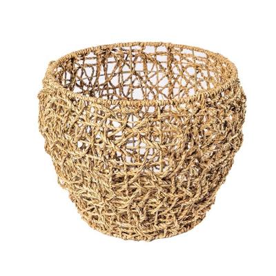 China Bathroom Plant Environment Friendly Woven Fiber Basket for sale