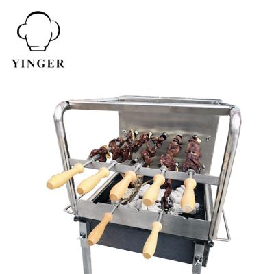 China Home Use Easily Cleaned Brazilian Rotisserie 10 Skewer Model for sale