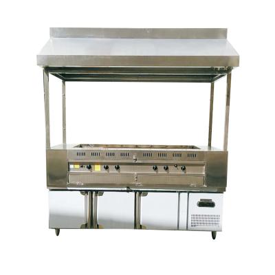 China 304 Stainless Steel Gas And Charcoal Rotisserie / Chicken Rotisserie for sale