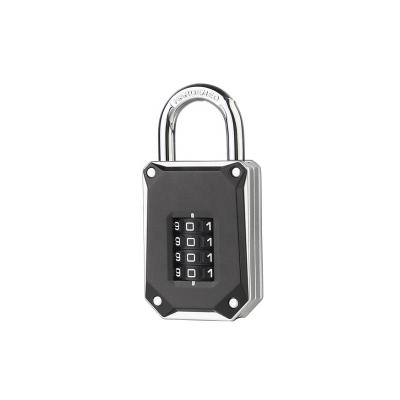 China Zinc Alloy + Stainless Steel Reinforced Adjustable Shackle Zinc Combination Padlock for sale