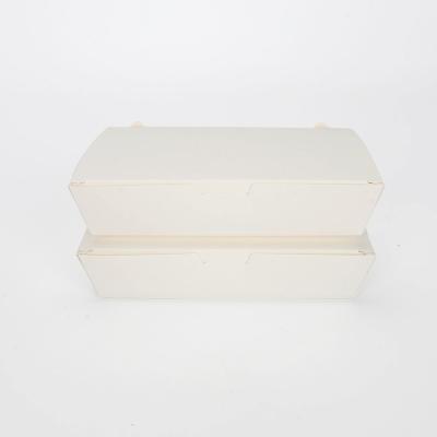 China Disposable kraft paper bento box for food packaging takeaway seal white kraft lunch box for sale