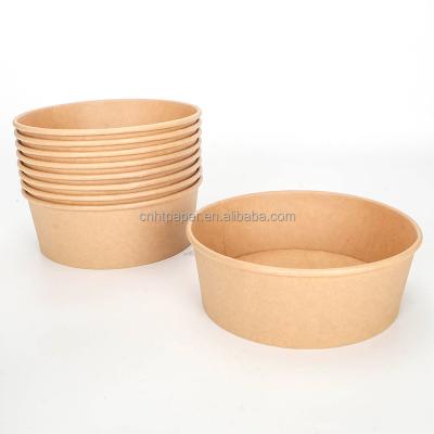 China Wholesale Disposable Biodegradable Wrapping Paper Takeaway Food Paper Noodle Bowl for sale