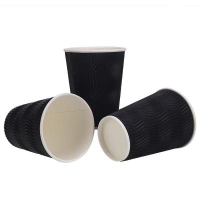 China Disposable High Quality Custom Printed Kraft Paper Cup And Netting Paper Cup Drinking Cup for sale