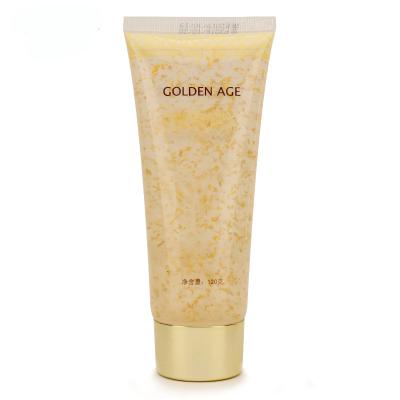 China Anti-Wrinkle OEM Skin Care Deep Cleansing 24k Gold Foil Anti Aging Pure Face Cleansing Gel for sale