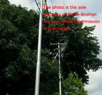 China Swaged electric power distribution pole for sale