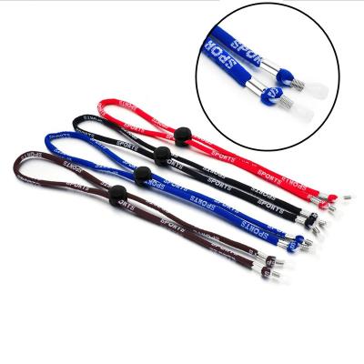 China Glasses Anti-skid Rope Grip Sports Glasses Grip Rope Anti-Drop Neck Lanyard Adult Kids Children Hanging Lanyard Adjustable Nylon Rope for sale