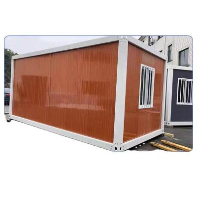 China 20 40ft Industrial Cozy Modular Home With Bathroom Span Prefab House With One Bedroom Motel Use for sale