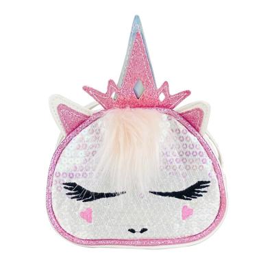 China Fashionable Cute Cartoon Unicorn Backpack Bag School Bags for Kids Girls for sale