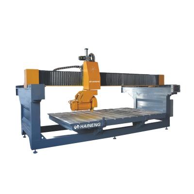 China Building Material Stores Factory Wholesale Body Type 5 Spindles Deckton Marble Stone Quartz Splitting Machine Bridge Saw Cut Stones Plitting Machine for sale