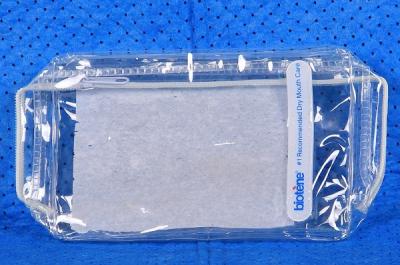 China AZO transparente del bolso 7P del artículo de tocador del viaje de la cremallera de la bolsa plástica del PVC de 0.15m m SEDEX 4P libre en venta