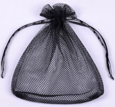 China Soem GOTS fing Zugschnur-Tasche, SGS-Zugschnur Mesh Gift Bags For Storage zu verkaufen