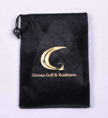 China BSCI Drawstring Velvet Bags , Recyclable Flannel Velvet Favour Bags For Jewelry for sale