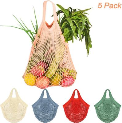 Cina Colore di PMS di Mesh Net Bag del cotone di SA8000 TUV per la frutta e le verdure in vendita