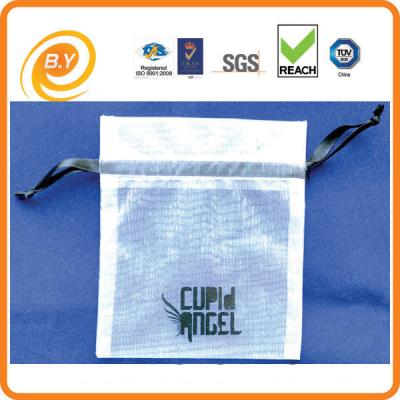 Chine Sac pur recyclable d'organza de SMETA, TUV Mesh Jewelry Pouches Custom à vendre