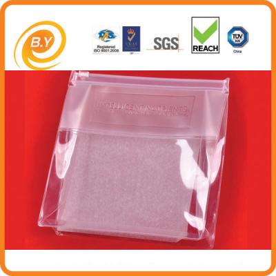 China SA8000 0.25mm Duidelijke Plastic Ritssluitingszak, ISO14001 EVA Zipper Bag Te koop