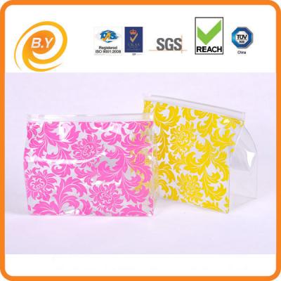 China Bolso cosmético del PVC de RoHS 0.25m m, EN71 reciclable EVA Cosmetic Bag en venta