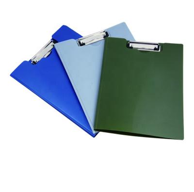 China A4 Size Eco - Friendly Office PP Plastic Folding Double Clipboard Folder for sale