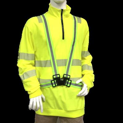 China High Visilibility Hot Selling Running Vest Cycling High Visibility safety belts Reflective Sash elastic reflective belt for sale