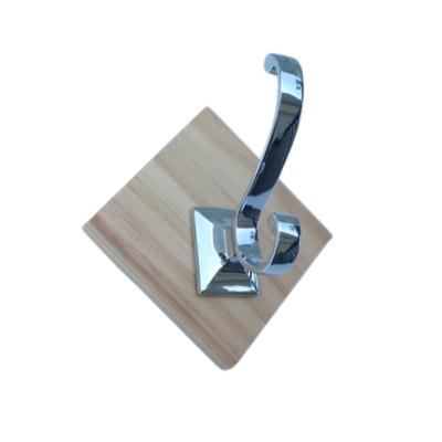 China Durable Adhesive Wooden Wall Metal Hook And Hanger for sale